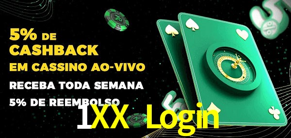 Promoções do cassino ao Vivo 1XX Login